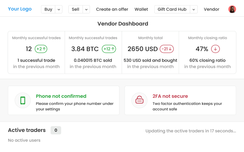 Paxful Clone Script - Coinsclone screenshot 3