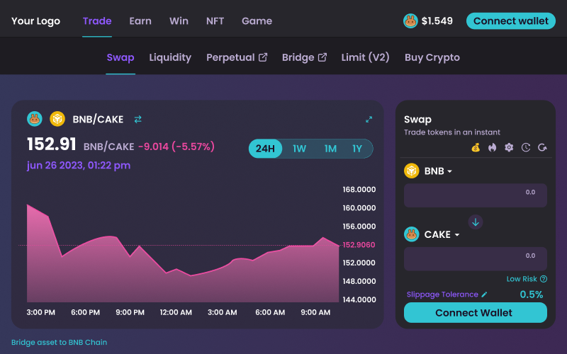 PancakeSwap Clone Script - Coinsclone screenshot 2