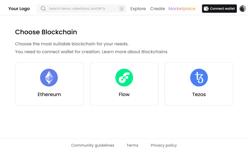 Rarible Clone Script - Coinsclone screenshot 3