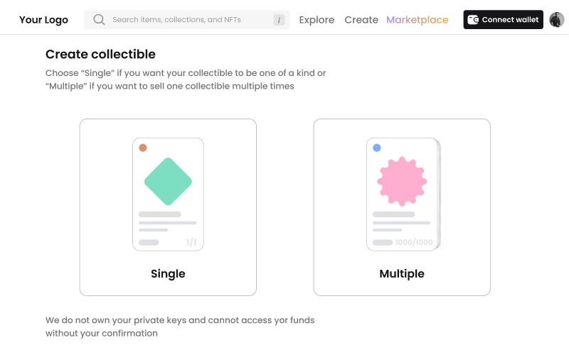 Rarible Clone Script - Coinsclone screenshot 5
