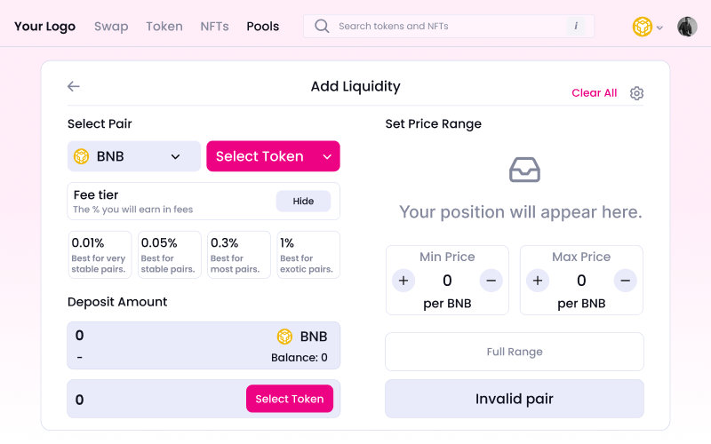 Uniswap Clone Script - Coinsclone screenshot 3