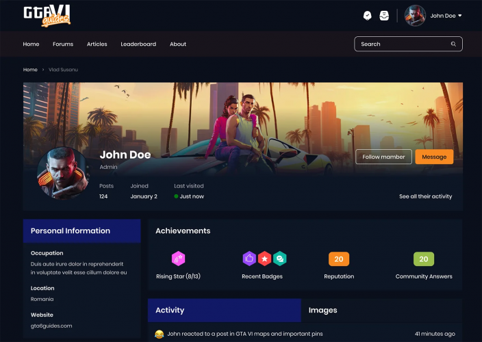 GTA VI Website screenshot 3