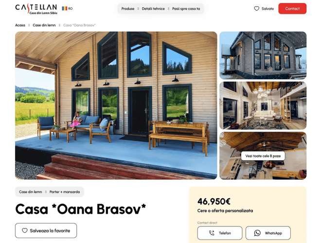 Homes & Rental Web Design screenshot 1