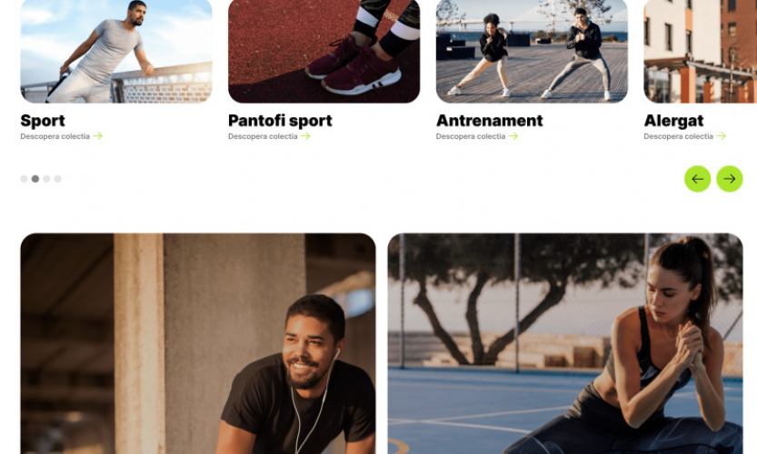 Ecommerce - Sport clothing fashion retail screenshot 4