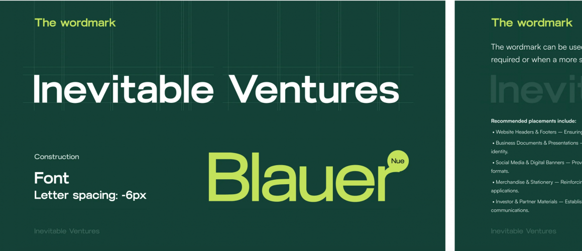 Inevitable Ventures: Branding for a Venture Capital by Creatif Agency screenshot 2