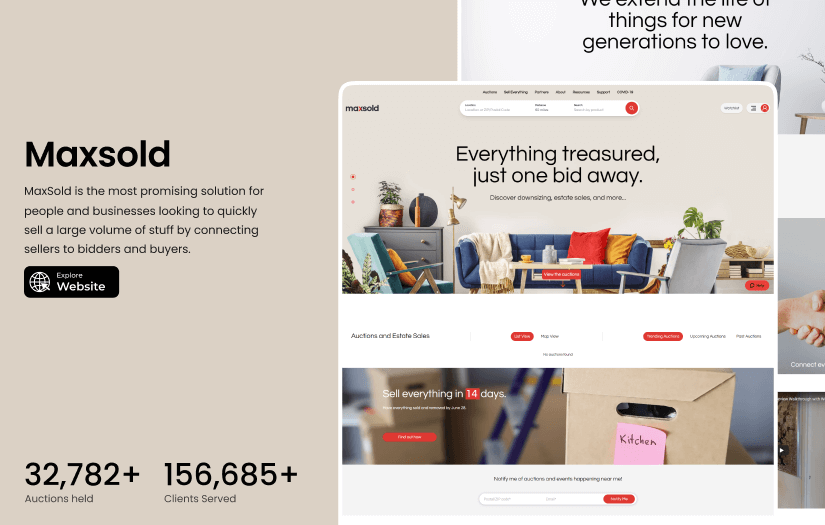 Maxsold screenshot 1