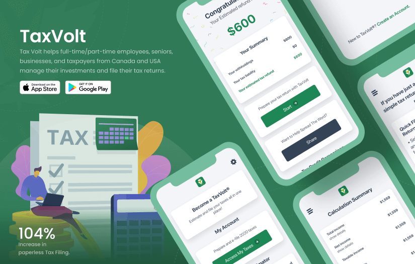 TaxVolt screenshot 2