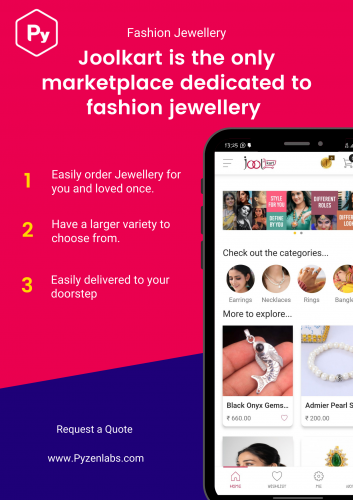 Joolkart - multi-vendor marketplace for fashion jewelry screenshot 1