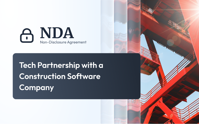 Tech partnership with a construction software comp screenshot 1