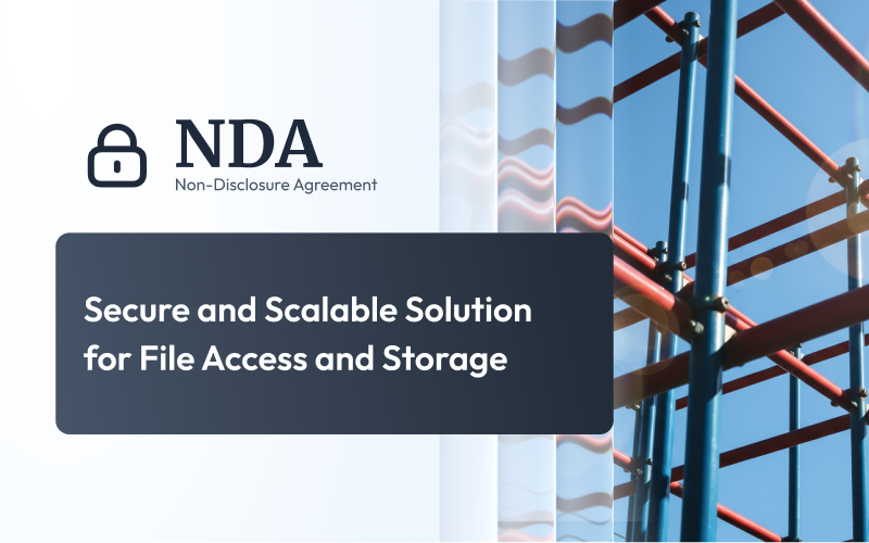 Secure and scalable solution for file access screenshot 1
