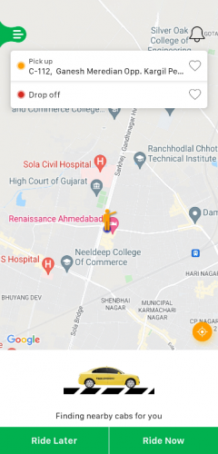 Solution to Launch A Quick Taxi Booking Business screenshot 3