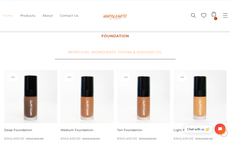 Website development | Cosmetic & Beauty Industry screenshot 4