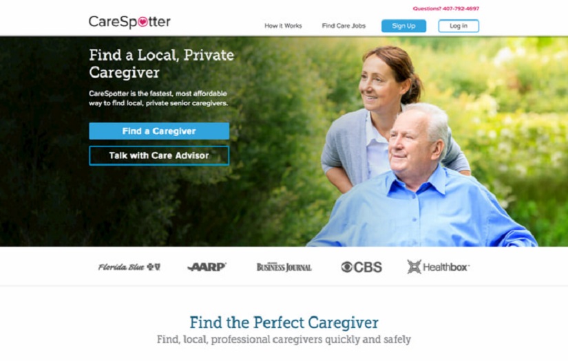 Carespotter screenshot 1