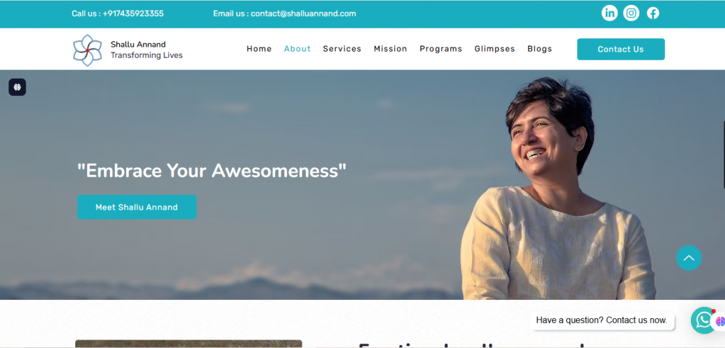 Shallu Annand screenshot 2