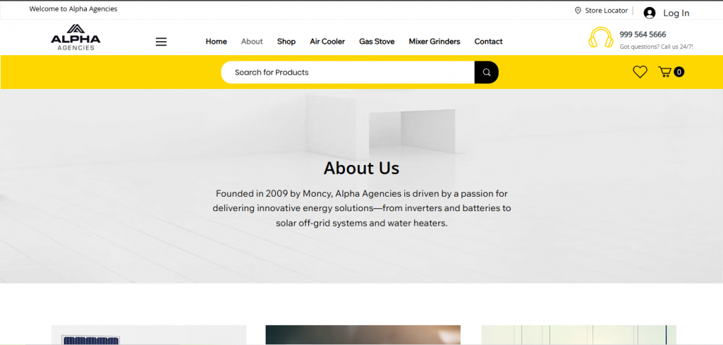 Alphaagencies screenshot 2