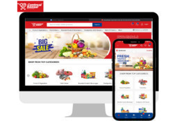 Online shopping apps for supermarket chain