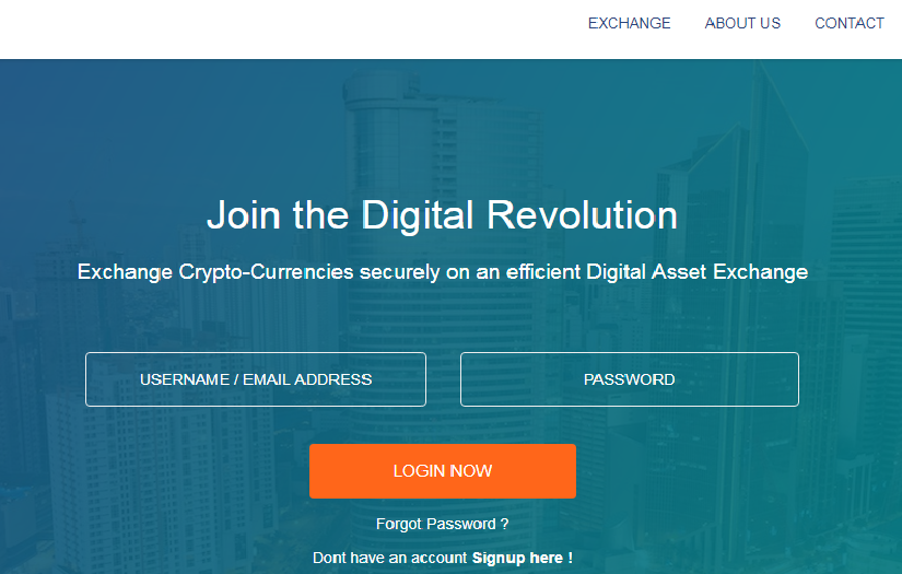Cryptocurrency Trading Platform screenshot 1