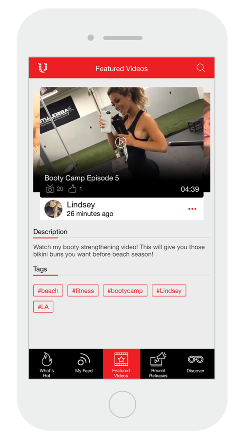 Video Sharing App - LifeOfU screenshot 2
