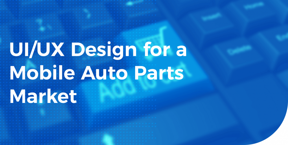 UI/UX Design for a Mobile Auto Parts Market screenshot 1