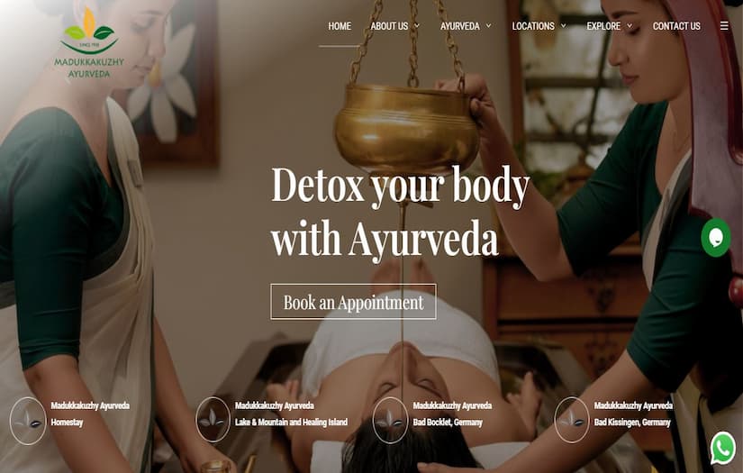 Madukkakuzhy Ayurveda screenshot 1
