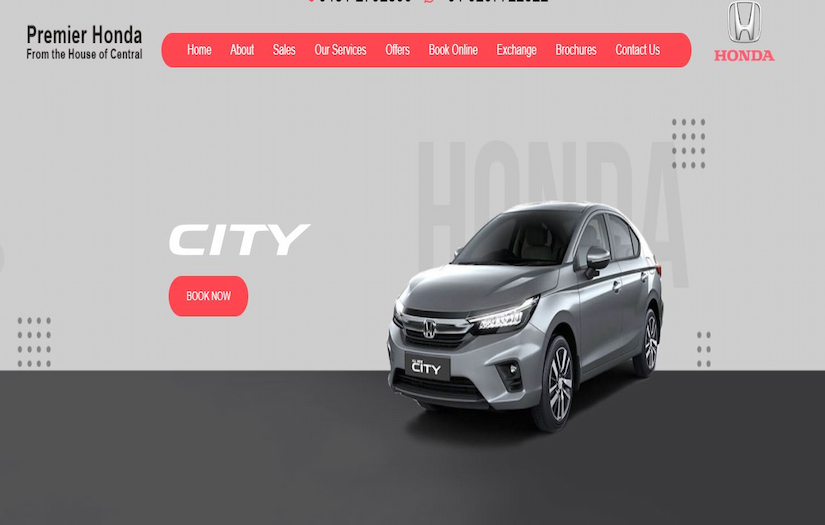 Premier Honda screenshot 1