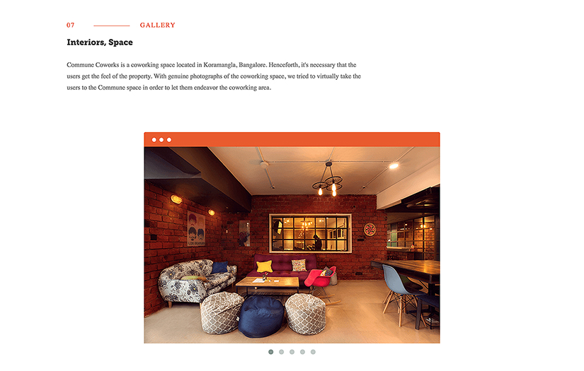 UI, UX & Frontend for Commune Coworks screenshot 7