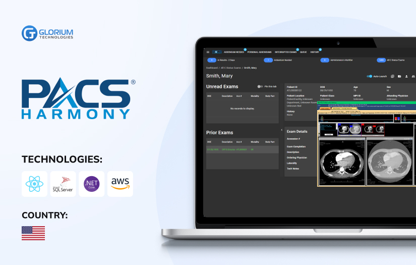 PACS Harmony screenshot 1