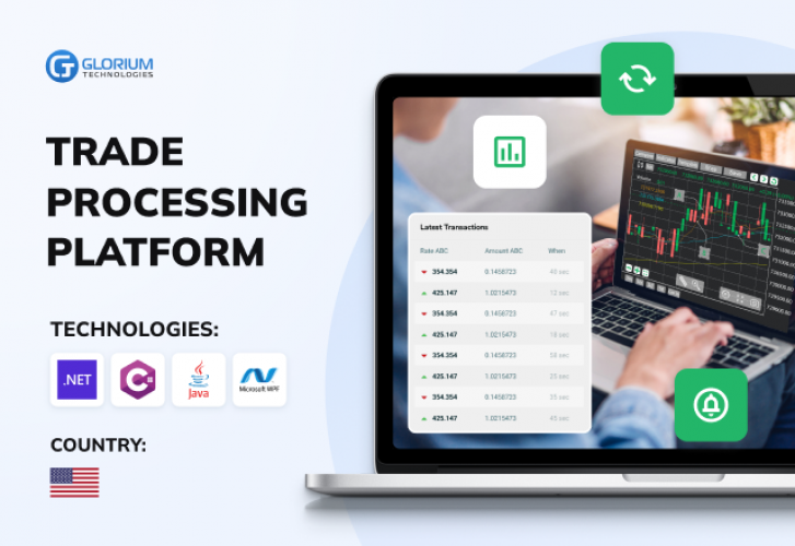 Trade Processing and Management Platform screenshot 1