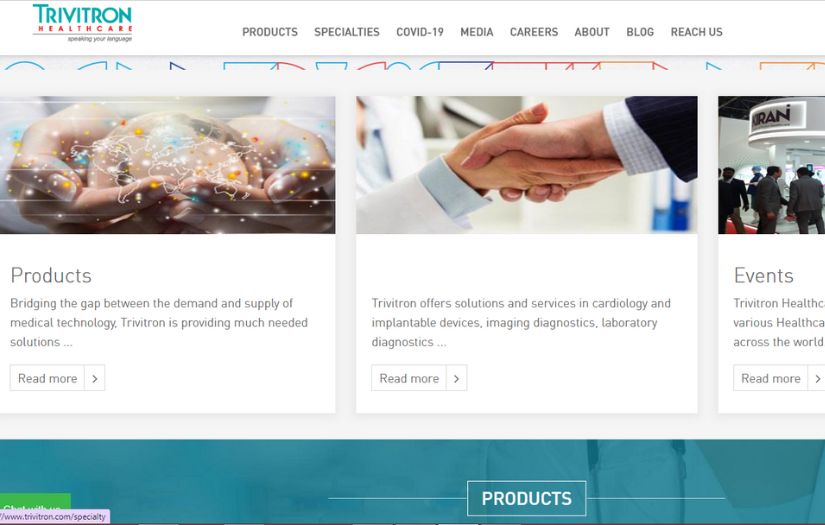 Trivitron Healthcare - Digital Marketing Services screenshot 1