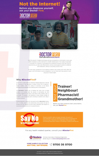 Pixel Studios’ Award-Winning #DoctorFirst Campaign screenshot 1