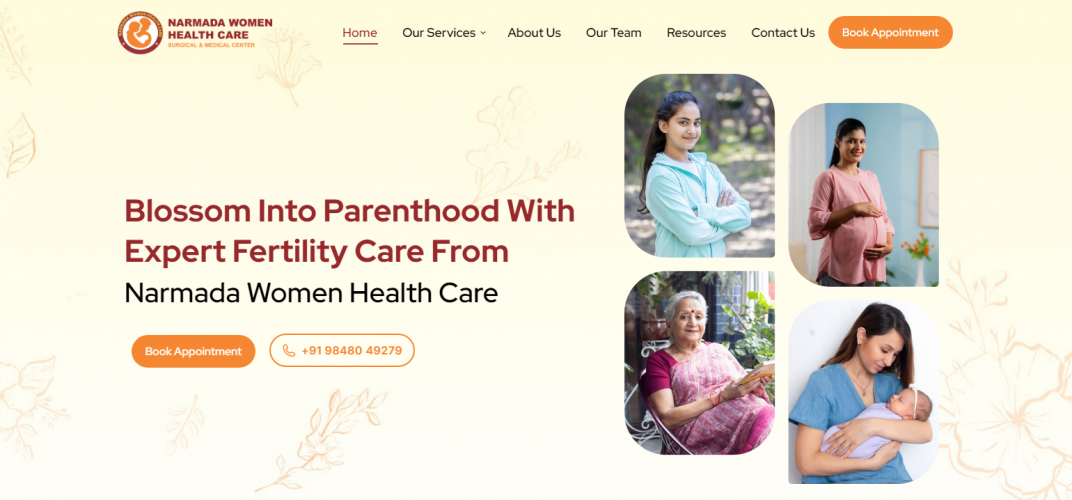 Revamping Narmada Women’s Center’s Digital Healthcare Platform screenshot 2