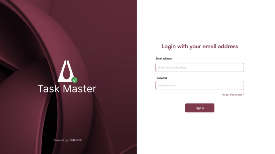 Usha Fire’s Task Management Made Easy with a Custom Web App screenshot 2