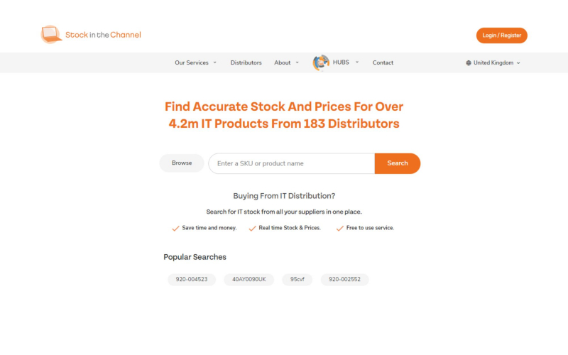 Stock in the channel screenshot 1