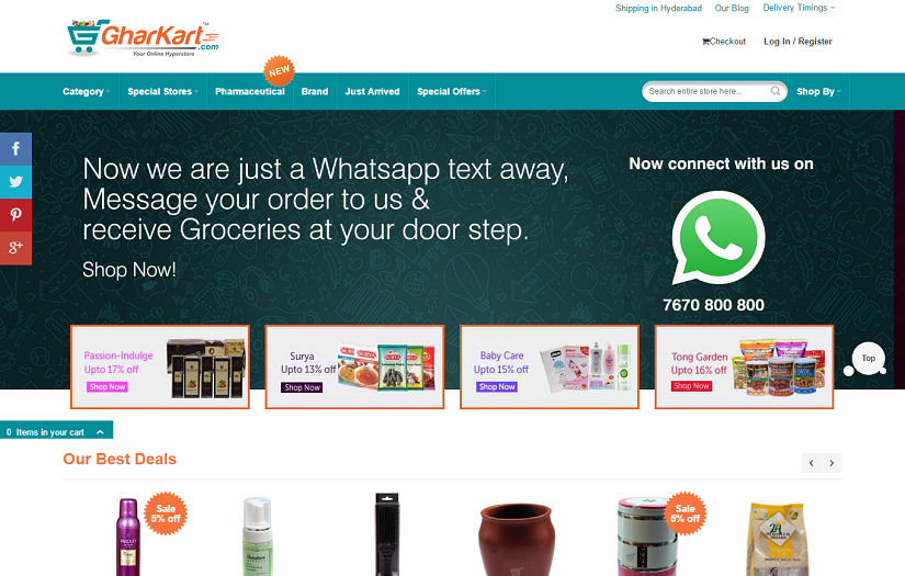 Gharkart screenshot 1