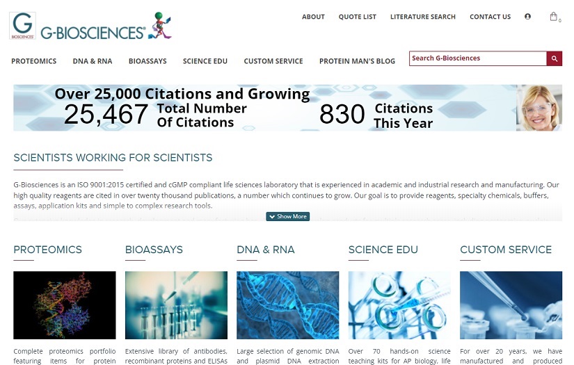 Gbiosciences screenshot 2