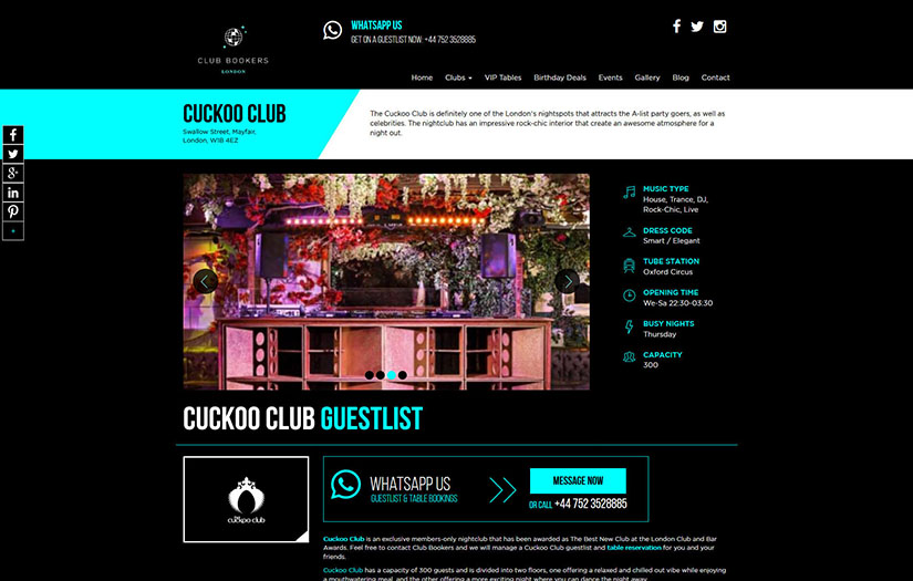 Club Bookers - Centralized Club Booking System screenshot 2