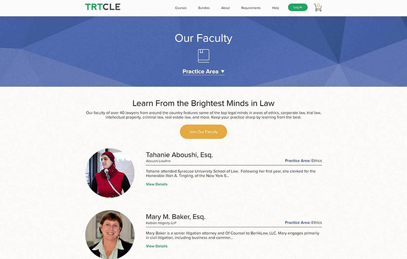 TRTCLE - Continuing Legal Education screenshot 2