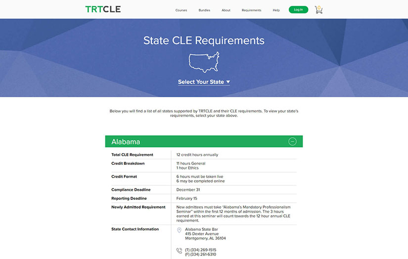 TRTCLE - Continuing Legal Education screenshot 3