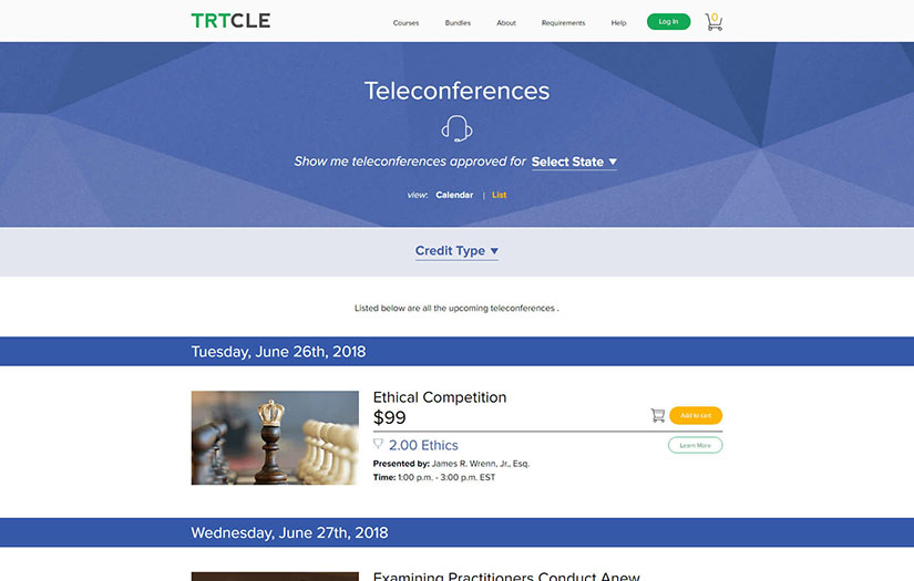 TRTCLE - Continuing Legal Education screenshot 4