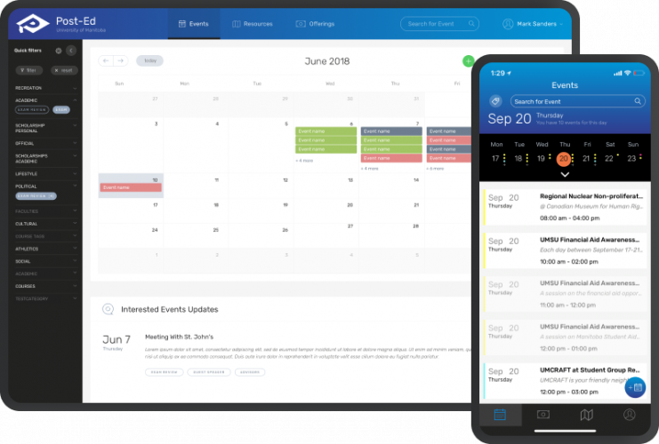 Mobile Application for Students’ Communities screenshot 2