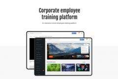  An interactive online employees training platform
