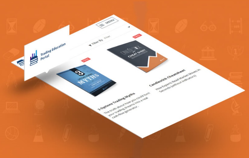 Trading Education Portal screenshot 1