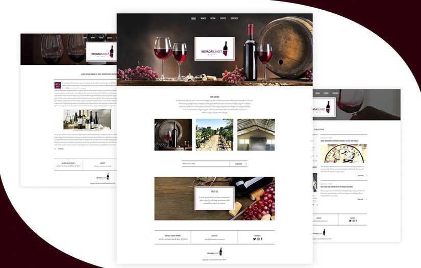 Winery Nevada Sunset screenshot 1