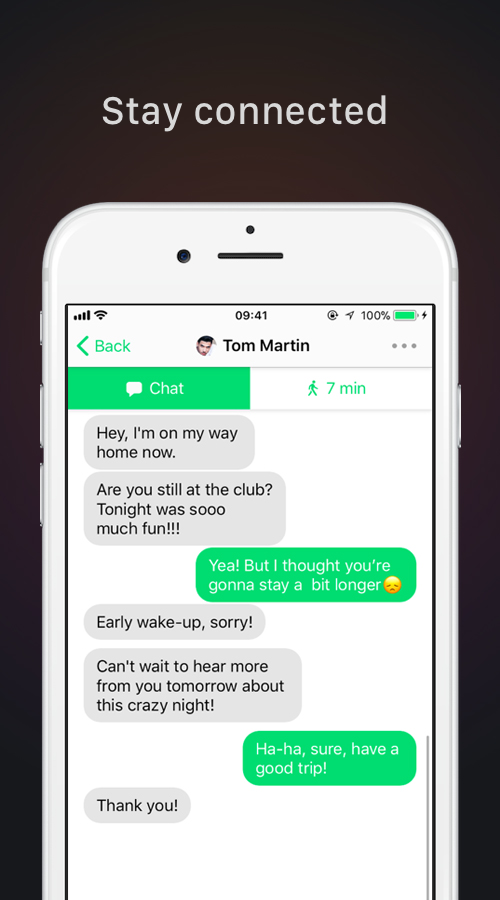 Watcher - Get Home Safe screenshot 1