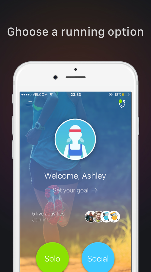 Racefully GPS Activity Tracker screenshot 1