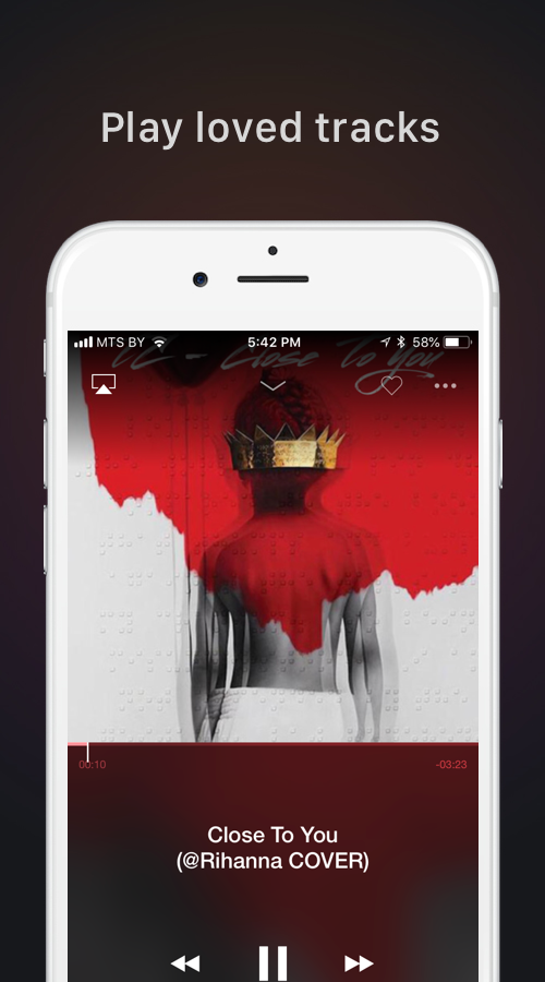 Musicfeed screenshot 1