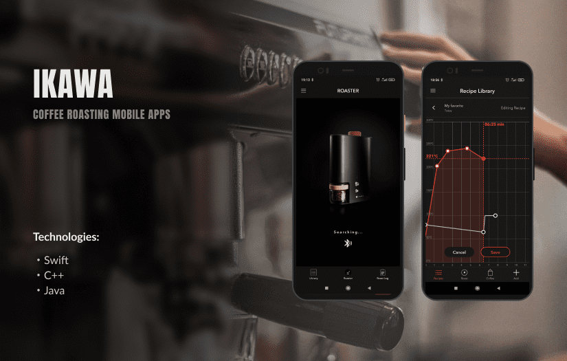 Coffee Roasting Mobile Apps (IoT) screenshot 1