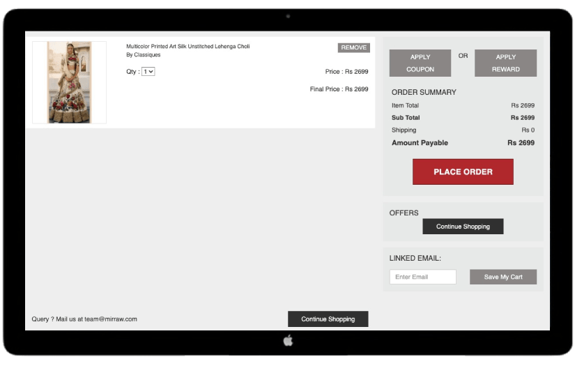 Mirraw screenshot 6