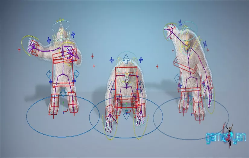 Frosc The Yeti - Game Character Animation for Character Animation Company Hobbs, New Mexico screenshot 1