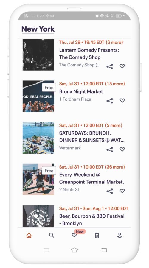 Eventbrite screenshot 2
